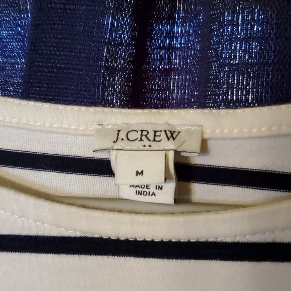 J. Crew factory cotton striped dress - Picture 3 of 6